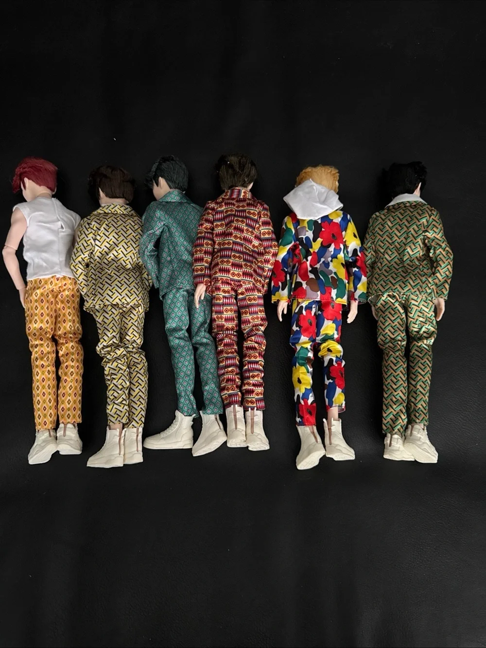 BTS Mattel Dolls IDOL Member K-Pop Collectible Boy Doll Band Figures Set Of 6